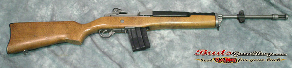 Ruger Mini 14 Gb Police Military Model Used Police Ruger Mini 14 GB Model Wood SS