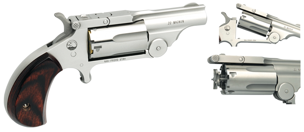 NAA .22 magnum mini-revolver (too cool.