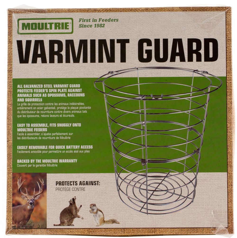 Moultrie MFHP53724 Varmint Guard Feeder Stainless