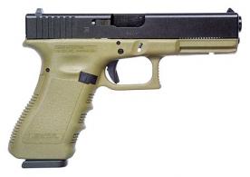 Glock 17 9mm 17 Rnd Fixed Sights OD Green