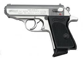 Walther PPK .380acp Stainless, 6 round