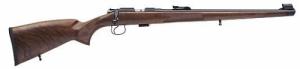 CZ USA 5 + 1 17 HMR Bolt Action Rifle w/Blue Barrel & Mannli