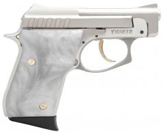 Taurus PT22 .22LR 2�" Nickel/Gold, Pearl grips