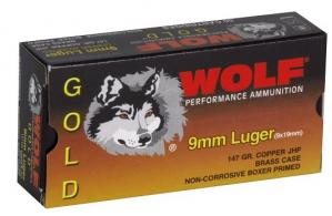 Wolf 9MM 147 Grain Jacketed Hollow Point