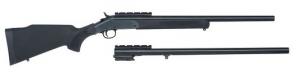 H R Single Shot 44 Rem Mag 12 Ga Combo w Scope Base