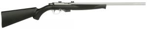 Mossberg 5 + 1 17 HMR Bolt Action w/Brushed Chrome Finish/Bl