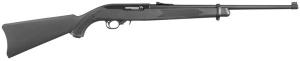 Ruger 10 22 22LR 18 5 Black Synthetic Fiber Optic Sights