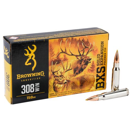 Browning Ammo BXS 308 Win 150 gr Terminal Tip 20 Bx/ 10 Cs