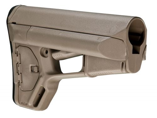 Magpul ACS Carbine Stock Flat Dark Earth Synthetic for AR15/M16/M4 with Mil-Spec Tube