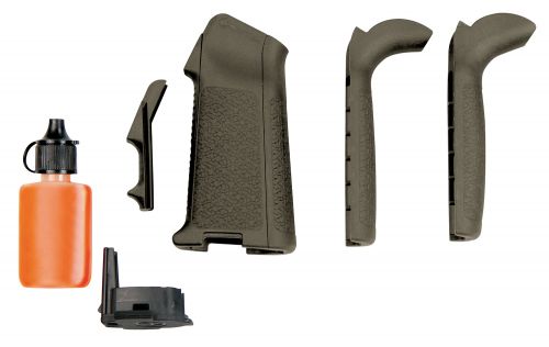 Magpul MIAD Type 2 Gen 1.1 Grip Kit Polymer Aggressive Textured OD Green for AR Platform