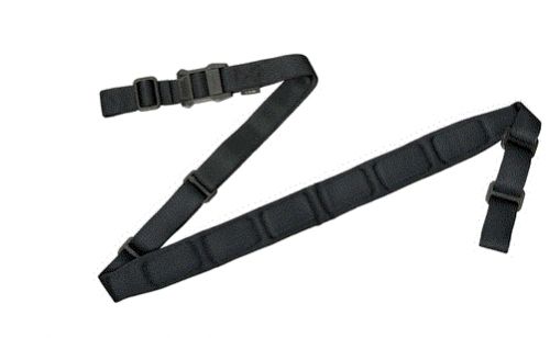 Magpul MS1 Sling 1.25 W x 48- 60 L Adjustable Two-Point Black Nylon Webbing for Rifle