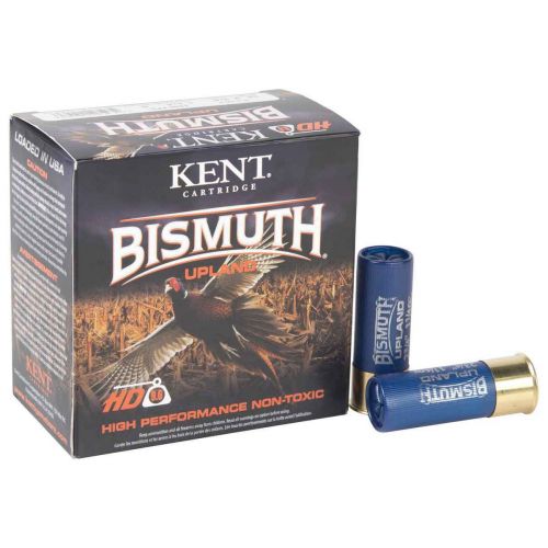 Kent Cartridge Bismuth Upland 2.75 Non-Toxic Shot 12 Gauge Ammo 1 1/16 oz 25 Round Box