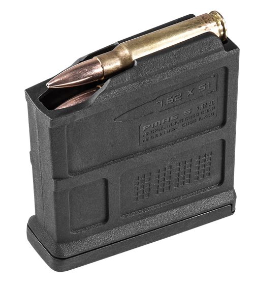 Magpul PMAG 7.62x51mm NATO/308Win/7mm-08 Rem/6.5mm Crdmr/260 Rem/243 Win 5rd Black Detachable