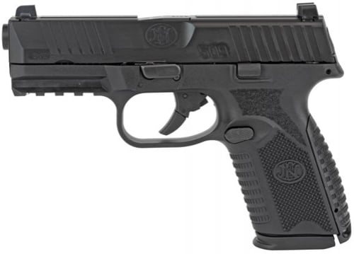 FN 509 Midsize No Manual Safety Black 15+1 9mm Pistol