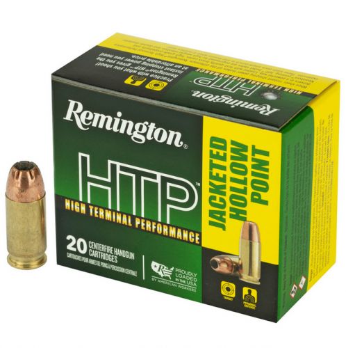 Remington HTP  45 ACP Ammo 230gr JHP 20 Round Box