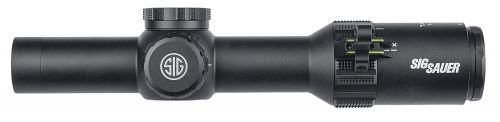 Sig Sauer Electro-Optics SOT41111 Tango4 Black Anodized 1-4x24mm 30mm Tube Illuminated Horseshoe Dot 5.56/7.62 Reticle