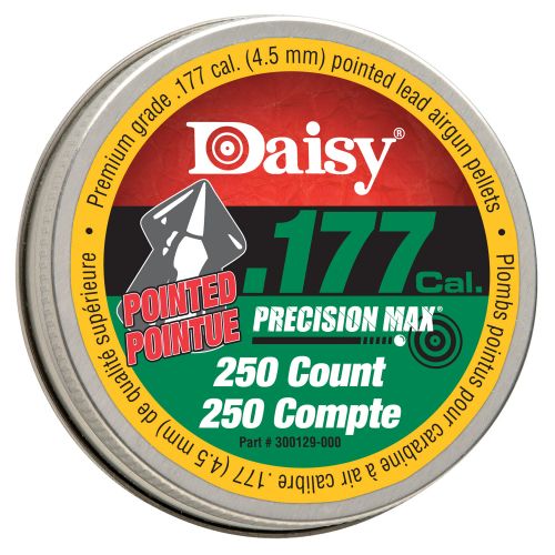 Daisy PrecisionMax .177 Pellet Lead Pointed Field Pellet 250 Per Tin