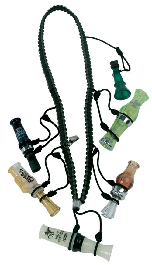 Primos Waterfowlers Call Lanyard Nylon Black