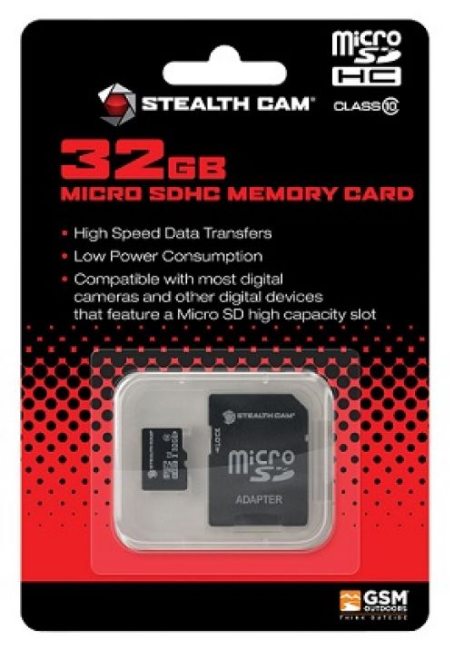 Stealth Cam Micro SD Memory Card 32GB