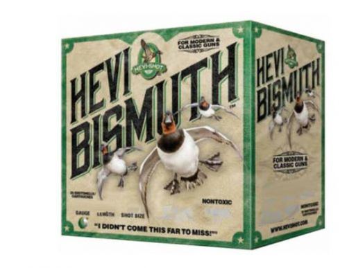 HEVI-Round Hevi-Bismuth Waterfowl 10 Gauge 3.5 1 3/4 oz 2 Round 25 Bx/ 10 Cs