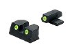 Meprolight Green Tru Dot Front/Rear Fixed Sights For 4/5 S