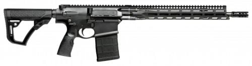 Daniel Defense - DD5 V3, 7.62X51, 16 Barrel, MFR XS 15.0 M-Lok Rail, Black, Ext SSD, 32-rd