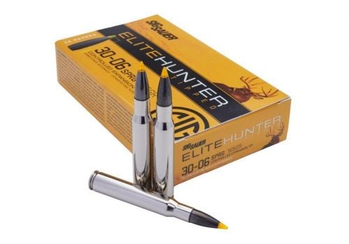 Sig Sauer Elite Hunter Tipped 30-06 Springfield 165 gr Controlled Expansion Tip 20 Bx/ 10 Cs