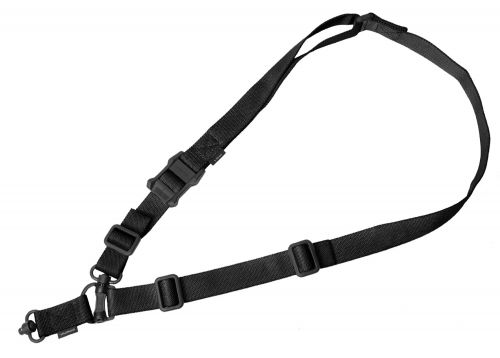 Magpul MS4 Dual QD Sling GEN2 1.25 W Adjustable One-Two Point Black Nylon Webbing