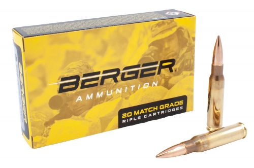 Berger Bullets Tactical 308 Win 175 gr Open Tip Match (OTM) 20 Bx/ 10 Cs