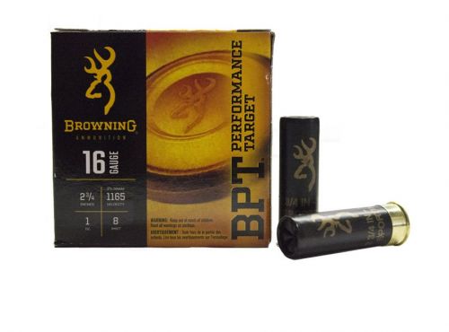 Browning Ammo BPT 16 Gauge 2.75 1 oz 8 Round 25 Bx/ 10 Cs