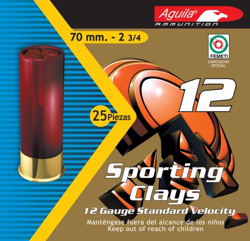 Aguila Competition 12 Gauge 2.75 1 1/8 oz 7.5 Shot 25 Bx/ 10 Cs