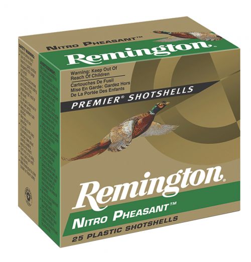 Remington Ammunition Premier Nitro Pheasant 12 GA 2.75 1 1/4 oz 6 Round 25 Bx/ 10 Cs