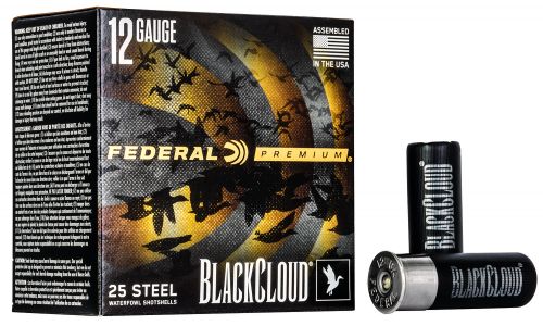 Federal Black Cloud FS Steel 12 Gauge 2.75 1 1/8 oz 3 Shot 25 Bx/ 10 Cs