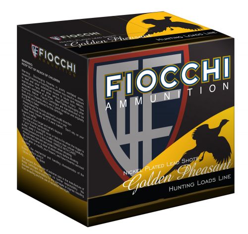 Fiocchi Golden Pheasant 20 Gauge 2.75 1 oz 5 Shot 25 Bx/ 10 Cs