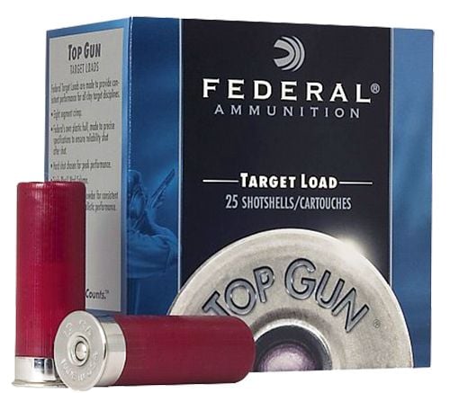 Federal Top Gun 12ga  2-3/4 1oz #8  1180fps  25rd box