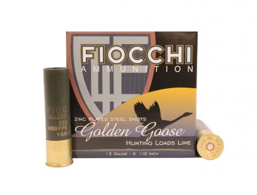Fiocchi Golden Goose 12 GA 3.5 1 5/8 oz T Round 25 Bx/ 10 Cs