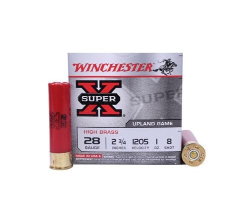 Winchester Super X High Brass Ammo 28 Gauge 2.75 1 oz #8 Shot 25rd box