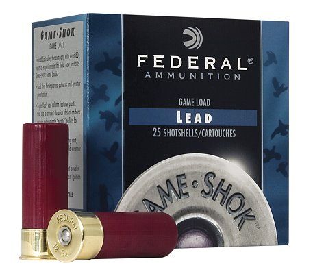 Federal H1265 Game-Shok Upland Hi-Brass 12 GA 2.75 1 1/4 oz 5 Round 25 Bx/ Cs