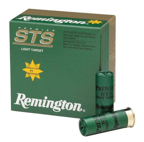 Remington Ammunition Premier STS Target Load 12 Gauge 2.75 1 1/8 oz 9 Shot 25 Bx/ 10 Cs