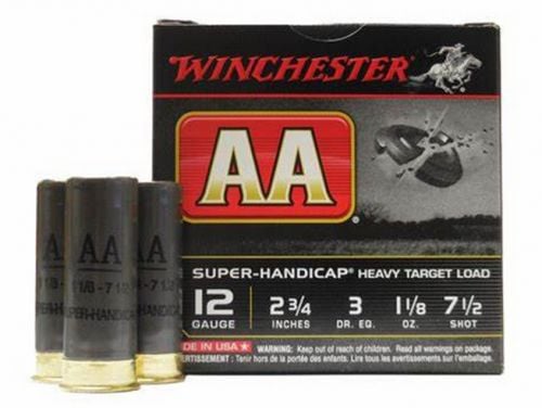 Winchester  AA Super Handicap 12 GA 2.75 1 1/8 oz #7.5 25rd box