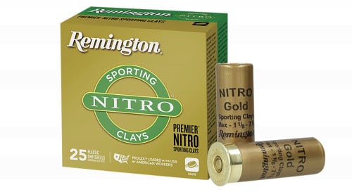 Remington Premier Nitro Sporting Clays  12 Gauge Ammunition 2-3/4 Shell #8  1-1/8oz 1300fps 25rd box