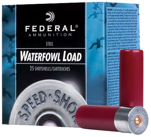 Federal Speed-Shok 12 Gauge 3 1 1/8 oz 3 Shot 25 Bx/ 10 Cs