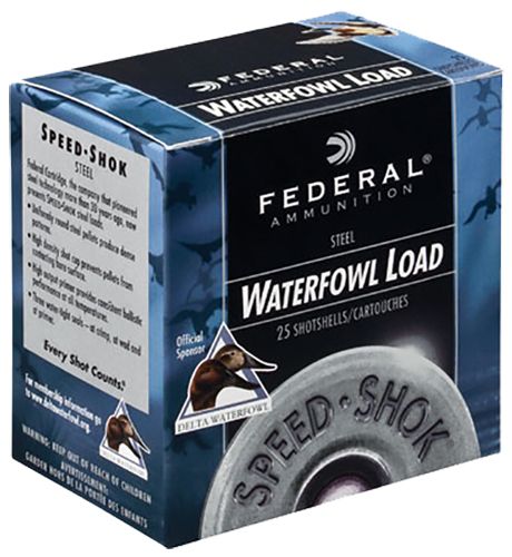 Federal Speed-Shok 12 Gauge 3.5 1 1/2 oz BBB Shot 25 Bx/ 10 Cs