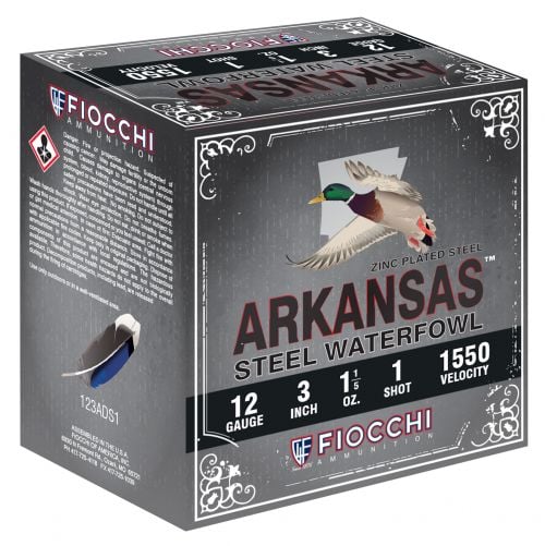 Fiocchi Flyway Steel 20 Gauge 3 7/8 oz 3 Shot 25 Bx/ 10 Cs