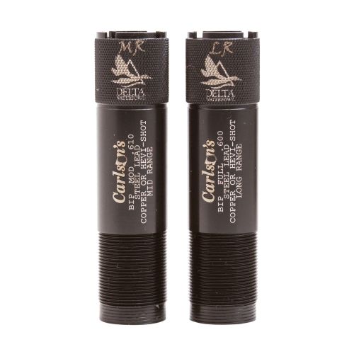 Carlsons Delta Waterfowl Invector Plus 20 Gauge Mid-Range/Long-Range 17-4 Stainless Steel Black