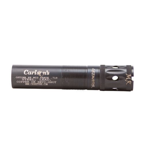 Carlsons Cremator Optima HP 12 Gauge Mid-Range 17-4 Stainless Steel Black Ported