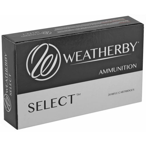 Weatherby Select Hornady Interlock Soft Point 300 Weatherby Magnum Ammo 165 gr 20 Round Box