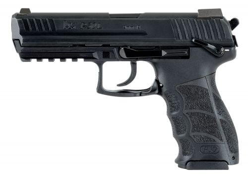 Heckler & Koch H&K P30L V3 DA/SA 9mm Luger 4.45 10+1 (3) Black Black Long Steel Slide Black Interchangeable Backstrap Grip Nigh