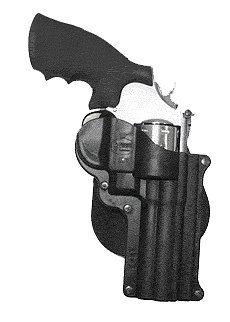 Fobus Standard Black Polymer IWB/OWB S&W 686,10,48,586,617,65,L&K Frame Right Hand