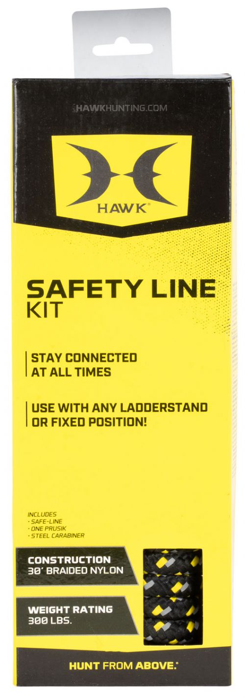 Hawk Safety Line Kit Nylon Black